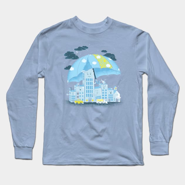 Kindscraper Long Sleeve T-Shirt by Made With Awesome